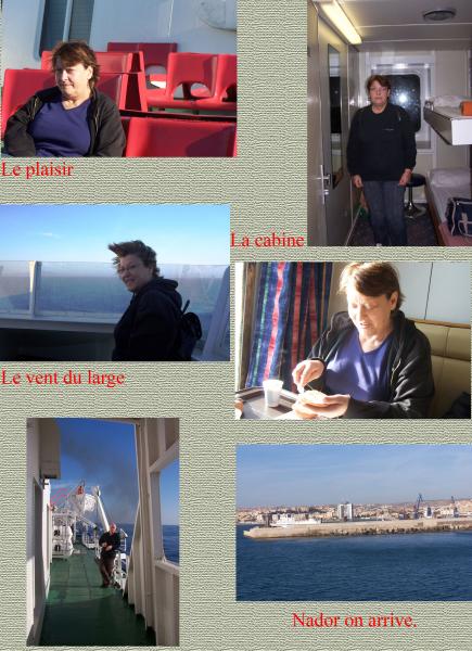 Sur le bateau
